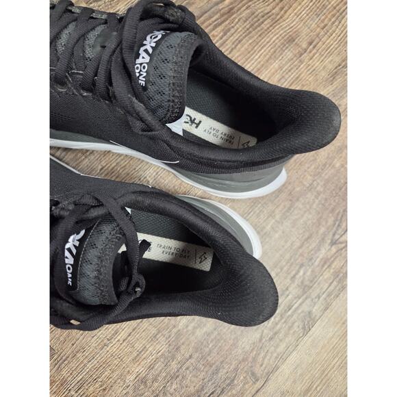 Hoka One One Mach 4 Black White Running Sneakers Shoes Men's Size 8D Wide - Picture 4 of 9